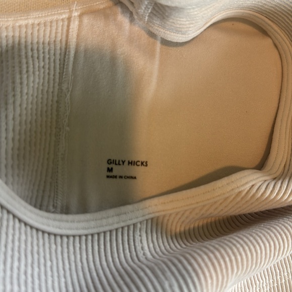 Gilly Hicks Racerback Ribbed Sports Bra - Picture 3 of 3